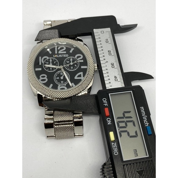 Unlisted By Kenneth Cole Men’s Stainless Steel Sport Wrist Watch UL1287 - Picture 8 of 9